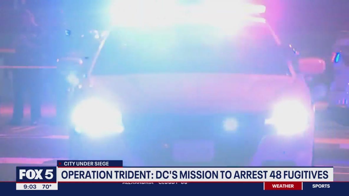 Operation Trident: DC's mission to arrest 48 fugitives